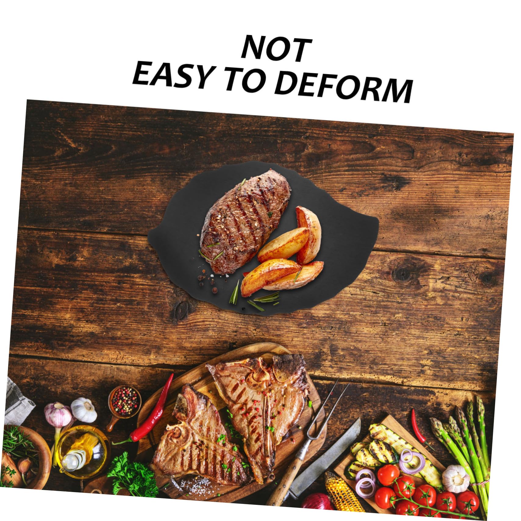 Blattförmige Schiefer Servierplatte aus Naturstein 30x20cm Mehrzweckteller für Sushi Steak und Desserts Leichter Küchenteller für Stilvolle Präsentation