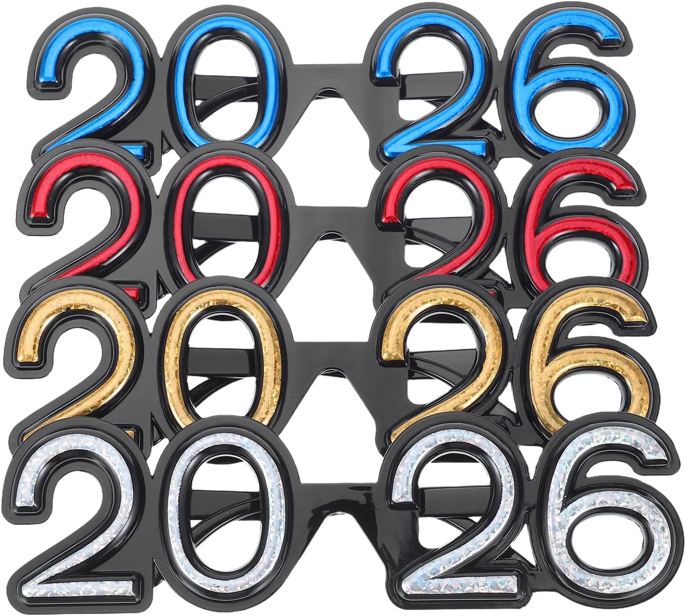 LOGOFUN 4pcs 2026 Themed Party...