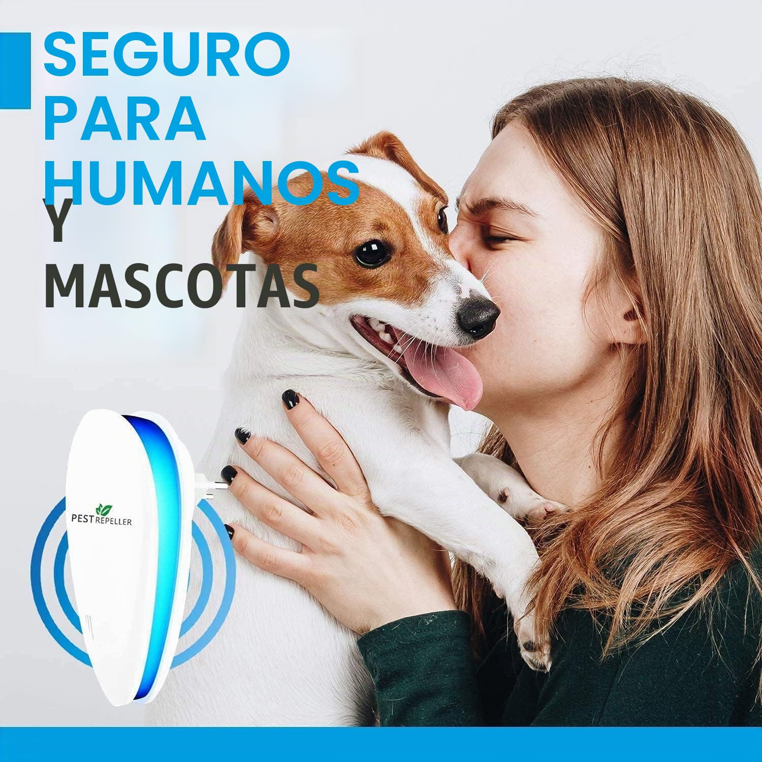 Ultrasonidos para ratones, repelente ultrasónico antimosquitos ultrasónico interno dispositivo anti ratones, insectos, mosquitos, cucarachas, ratas, hormigas, arañas, 4 paquetes