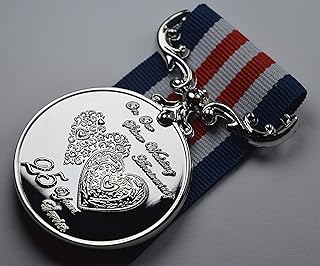 The Commemorative Coin Company 25th Silver Wedding Anniversary Medal for Long/Distinguished Service and Bravery in The Fie...