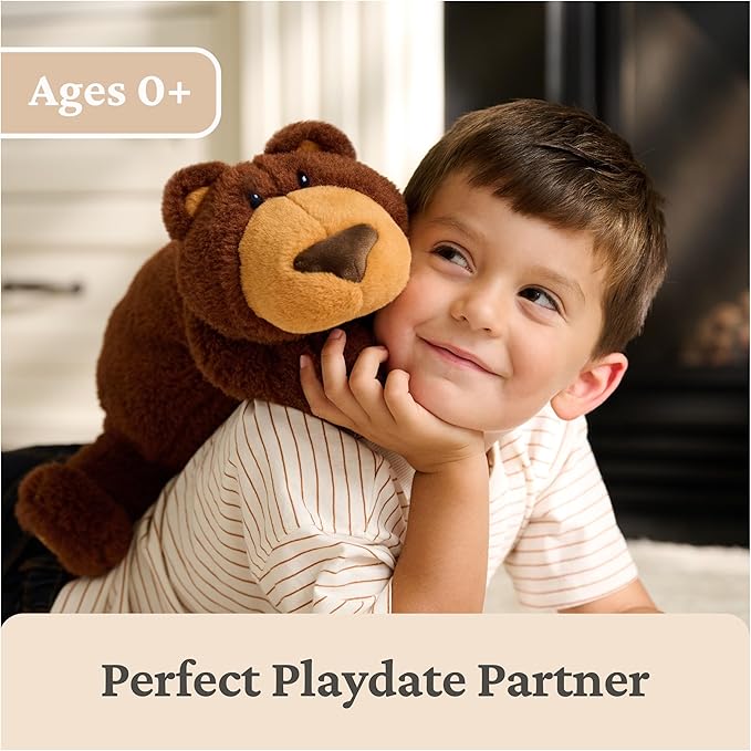 Peluche GUND Oso Teddy Tush Marrón 15 Pulgadas miniatura 2