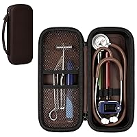 Vista 8 de Funda para estetoscopio compatible con 3M Littmann Classic III Monitoring/Lightweight II S.E/Cardiology IV Diagnostic/MDF Acoustica Estetoscopios