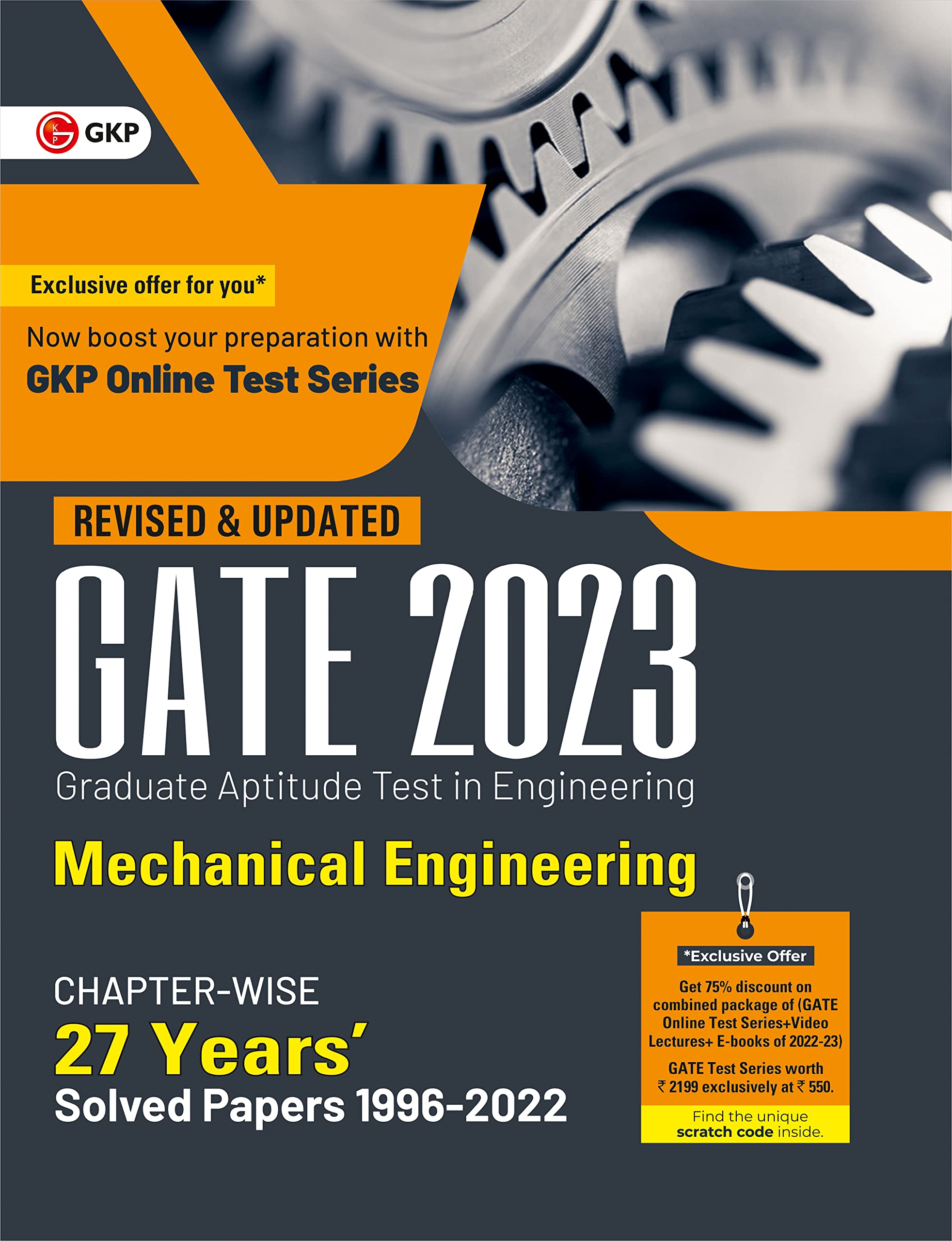 Buy GATE 2023 Mechanical Engineering - 27 Years Chapter-wise Solved ...