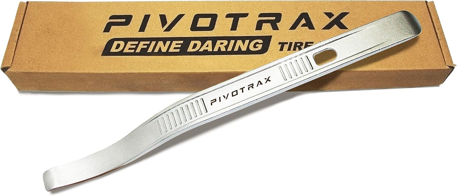 PIVOTRAX 15” Tire Mount | Demount Curved Iron Tire Lever | Wrench, Set of 2 : Automotive