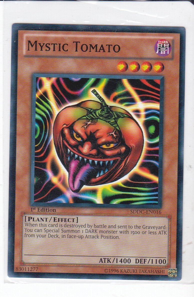 YU-GI-OH! - Mystic Tomato (SRL-EN094) - Spell Ruler - Unlimited Edition - Rare