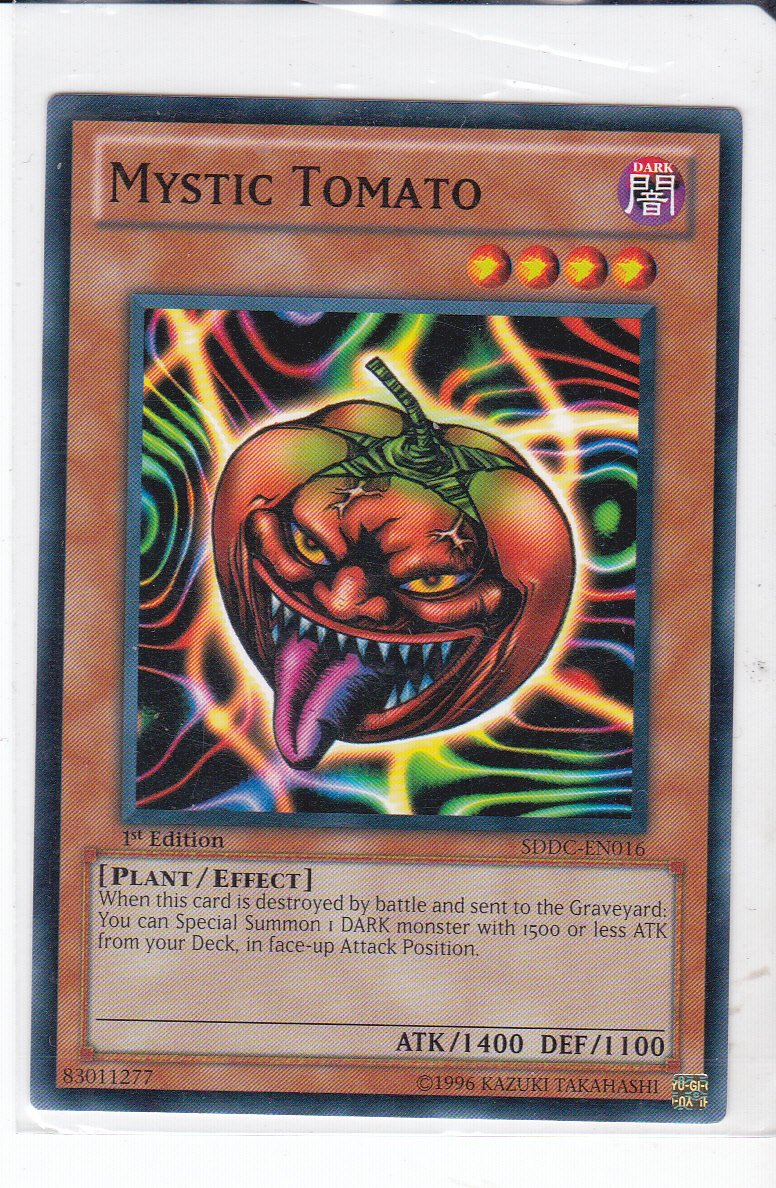 Amazon.com: YU-GI-OH! - Mystic Tomato (SRL-EN094) - Spell Ruler