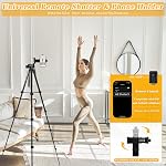 Camera Tripod for Canon Nikon Sony, LINKCOOL 67 Inch Lightweight DSLR Tripod Camera Stand with Detachable 3 Way Pan Head, Remote & Universal Phone Mount