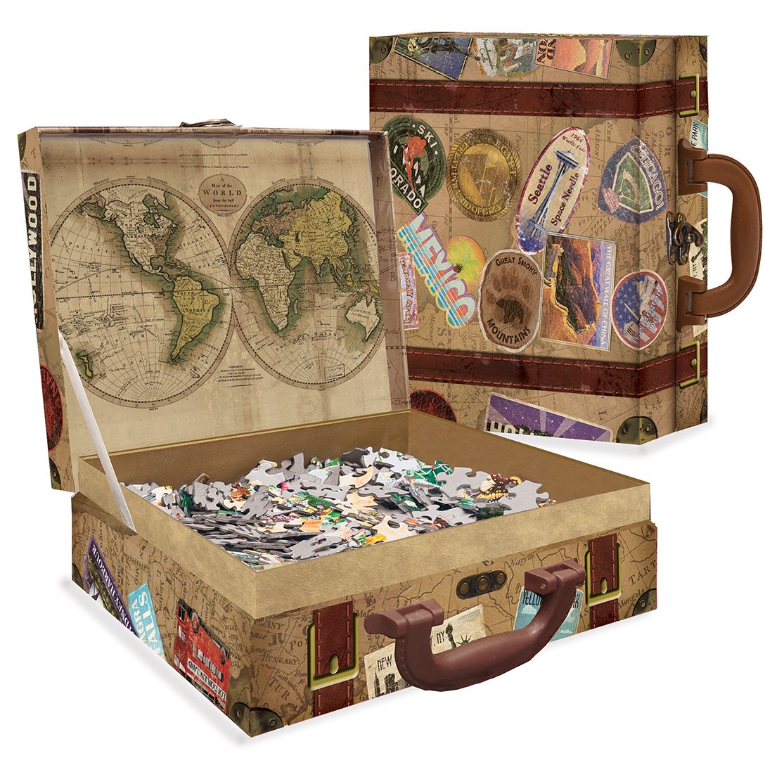激レア！缶入り ROUTE 66 US 1000ピース ジグソーパズル Amazon.co.jp: (Route 66) - MasterPieces Route 66 1000 Piece