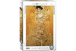Masterpiece 1000-Piece Klimt Puzzle: Feast Your Eyes on Adele Bloch-Bauer