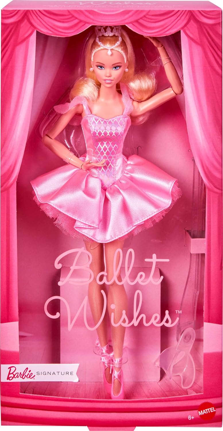 Barbie Ballet Wishes Plush Doll by Barbie