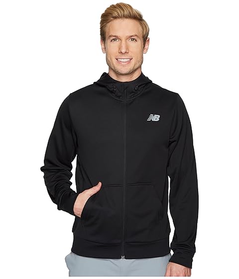 New Balance NB Corefleece Full Zip Hoodie at Zappos.com