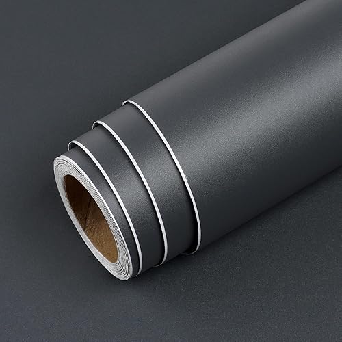 Miniatura 9 de Livelynine Papel tapiz de color azul claro para dormitorio, papel tapiz apto para inquilinos, rollo de papel de contacto para gabinete de niños,