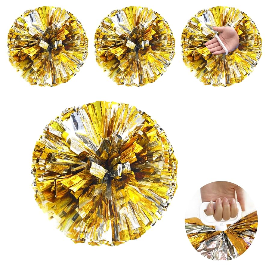 チアバック　ポンポン　部活 Amazon.co.jp: [alldeblue]チア ポンポン 4個セット 応援グッズ