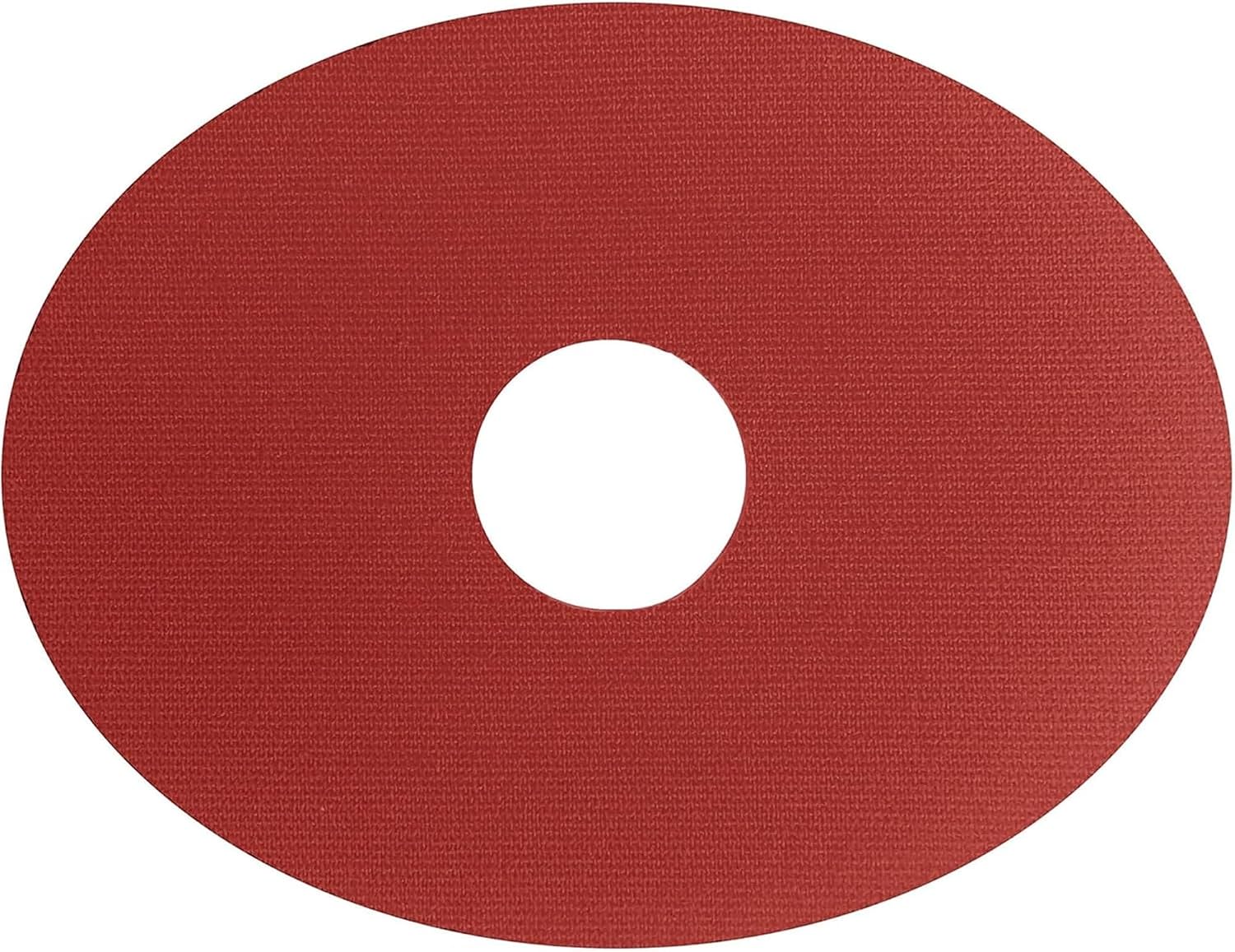 GrifGrips Oval Adhesive Patches for Insulin Pump & CGM – Universal Patches for Infusion Set with Pre-Cut 0.9” Hole, Waterproof & Sweatproof CGM Tape Covers Sensor Patch – Pack of 15 (Orange)