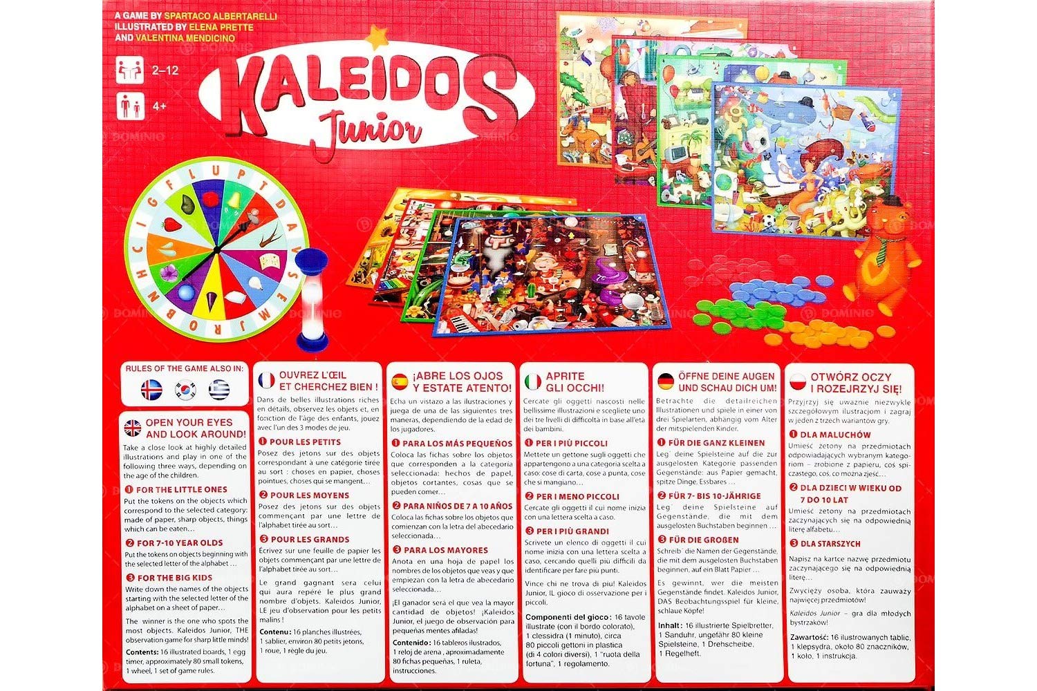 Asmodee Kaleidos Junior 214132 - Gesellschaftsspiel