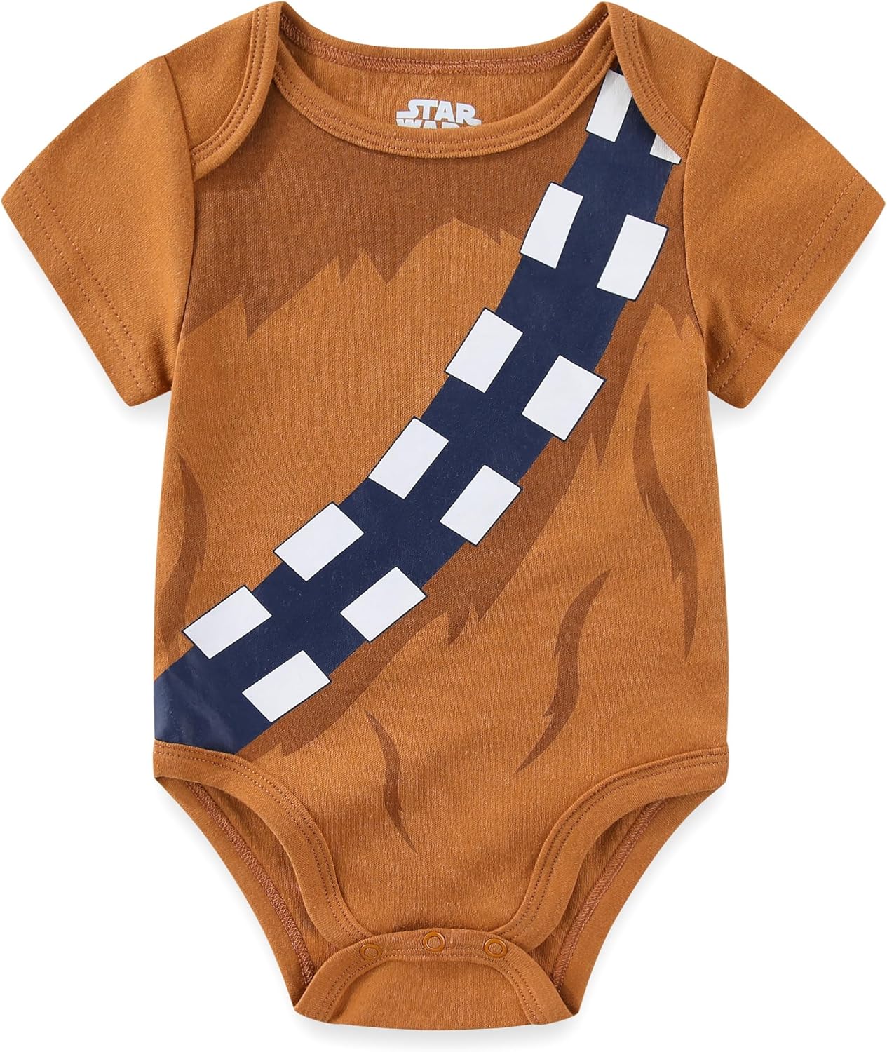 STAR WARS Grogu Baby Boys 5 Pack Bodysuit Creeper Set for Infants