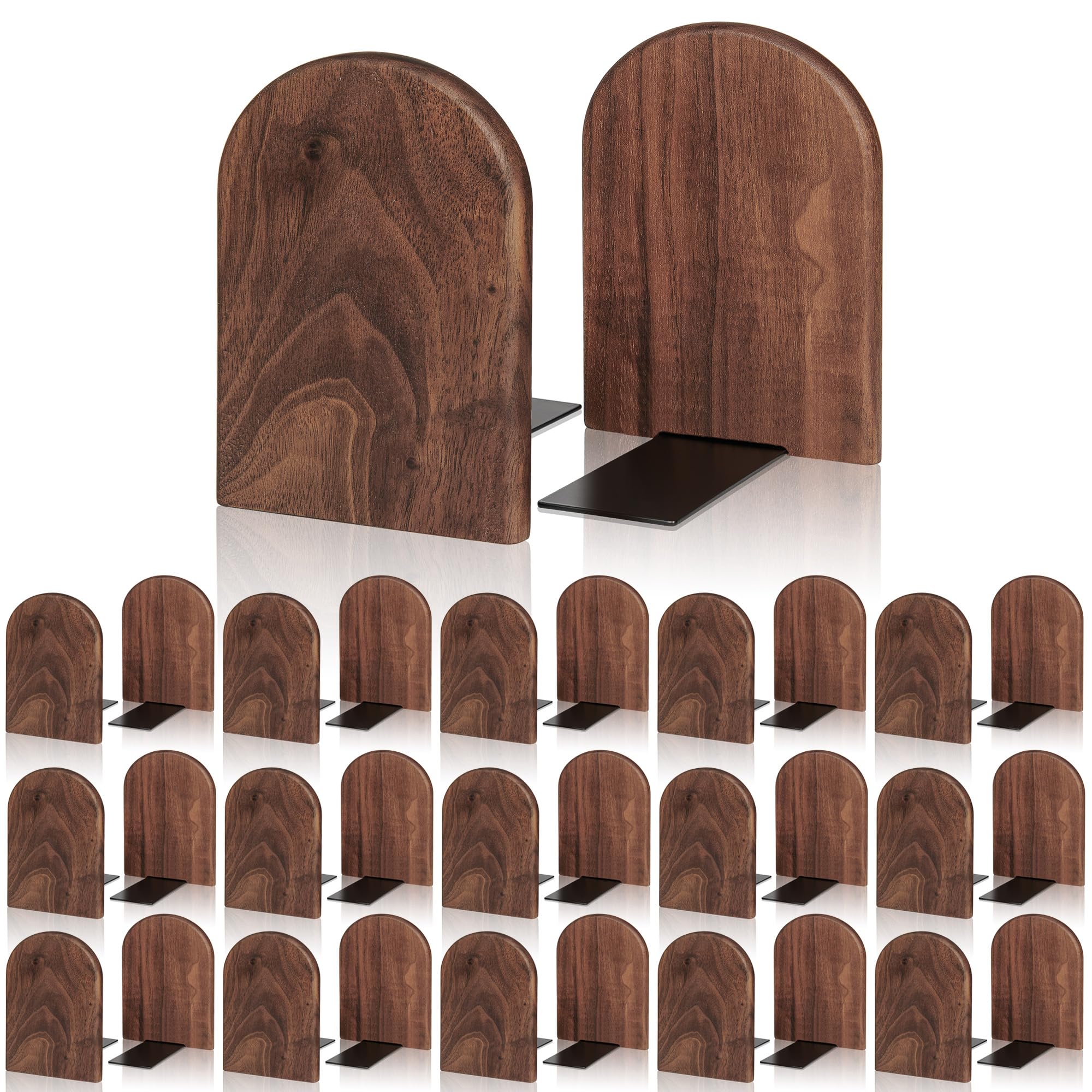 Book Ends,Bookends Wood Book Ends Universal Economy Bookend (16, Large)