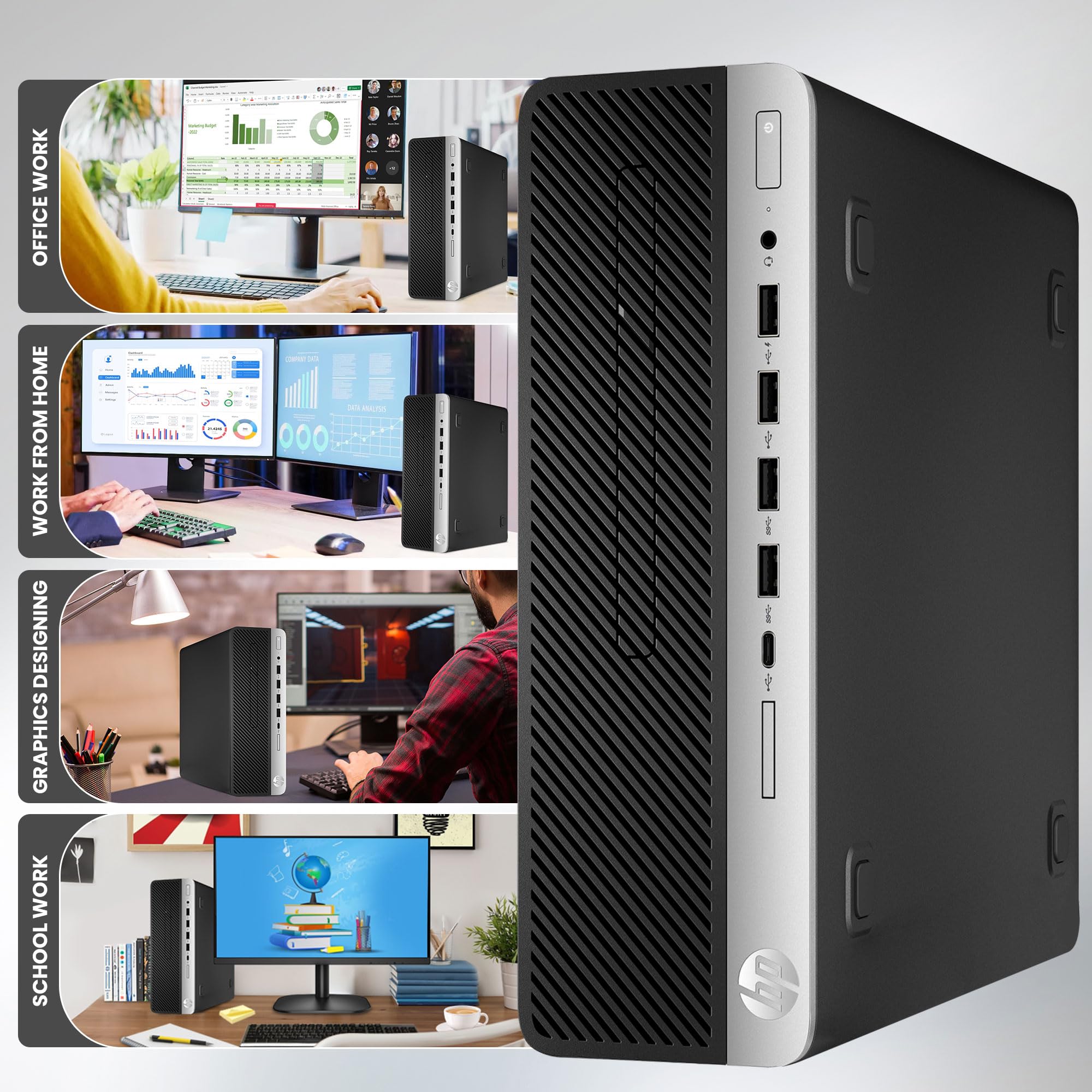 Amazon.com: HP 800 G5 Desktop Computer PC, Intel i5 9500 up to