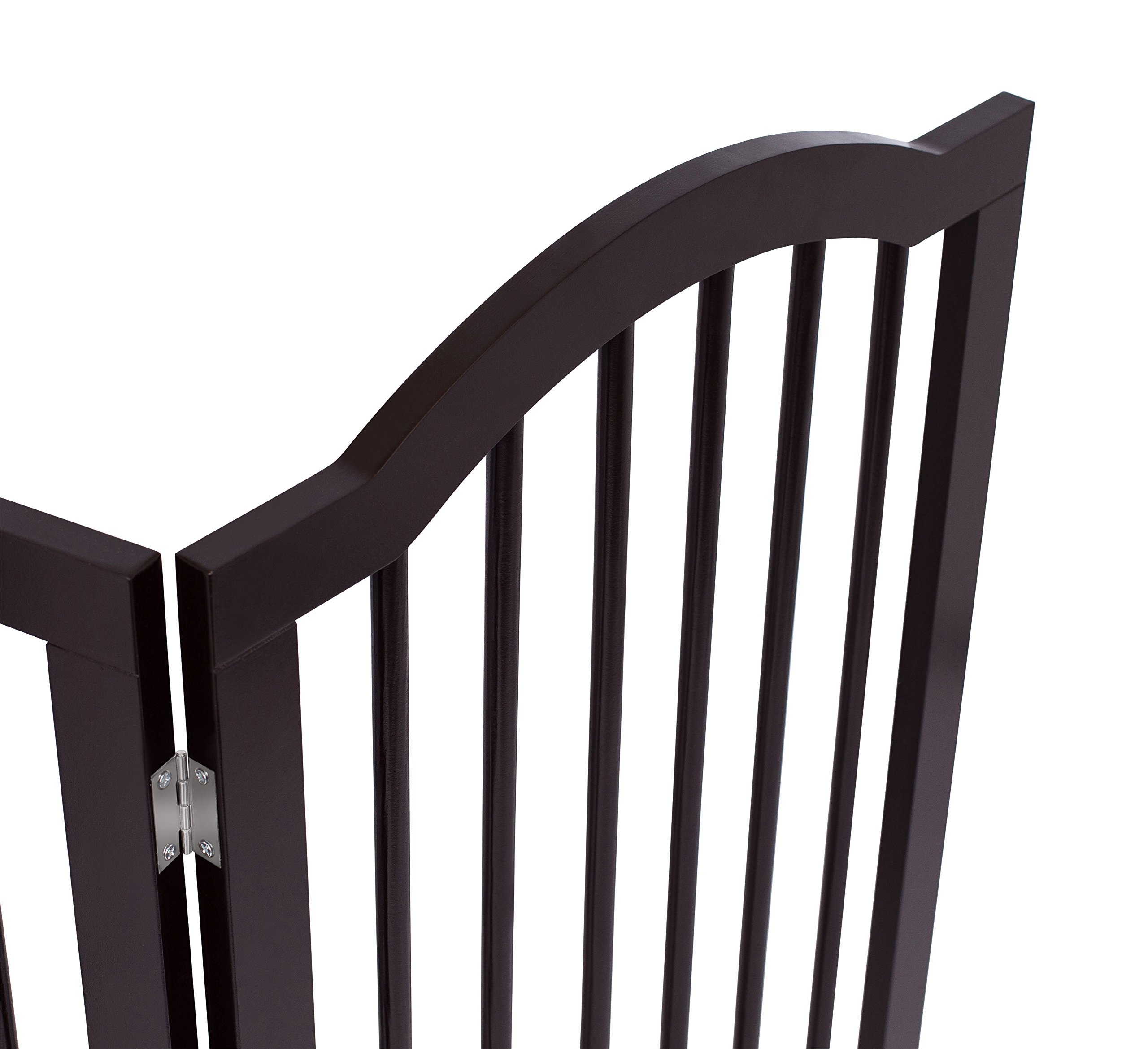 Best Pet Gate with Arched Top 4 Panel 36 Inch Tall Fence