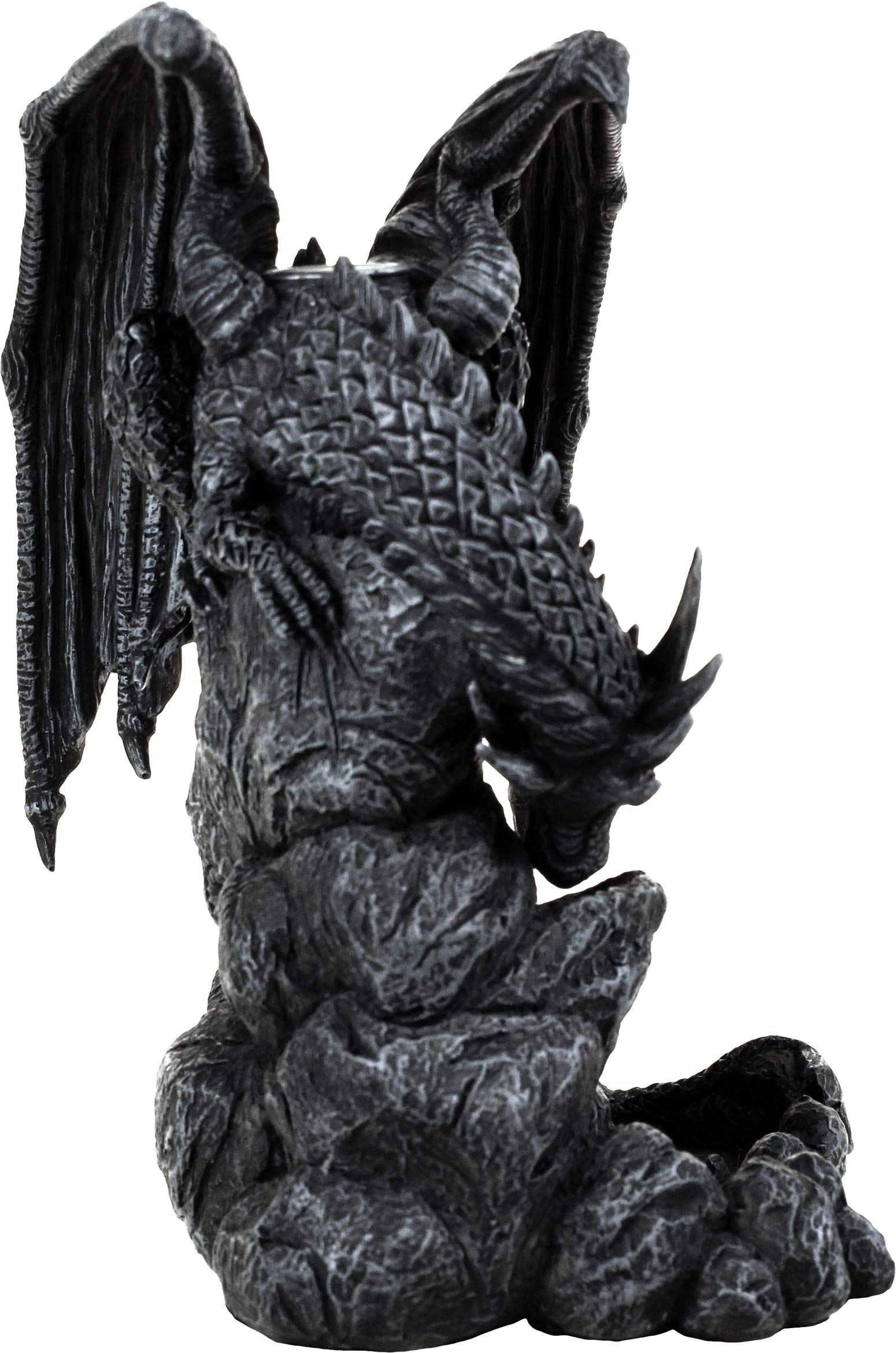 Nemesis Now Dragon - Porte-Encens Indifférent Porte-encens Gris foncé Polyrésine