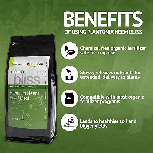 Miniatura 6 de Perlite Bliss (24 cuartos de galón) + Neem Bliss (10 libras)  Harina de semillas de neem y perlita orgánica para la salud del suelo  Fertilizante