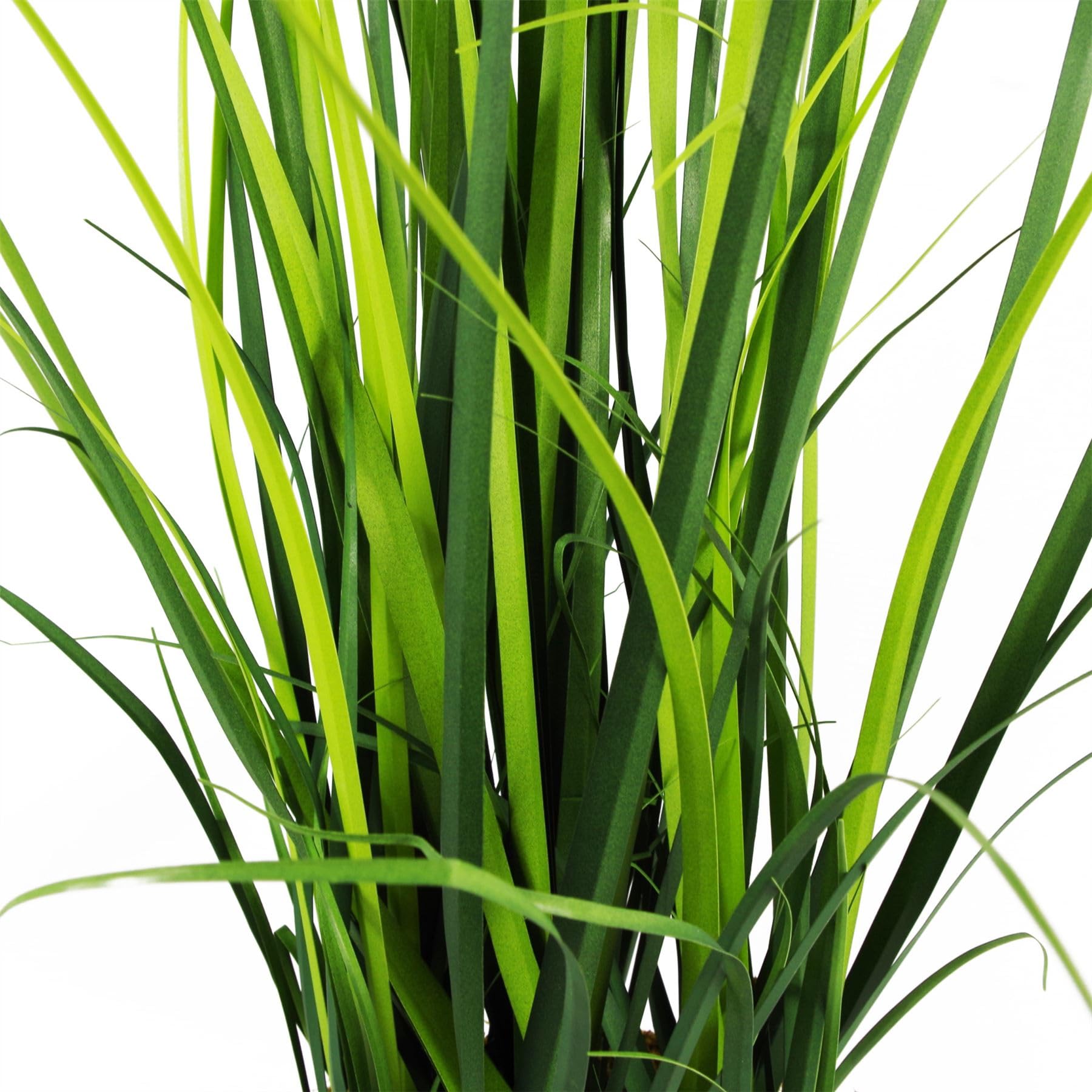 Leaf 60 cm Artificiel Grass Plant avec Peach Dusty Pink Ceramic Planter Marque