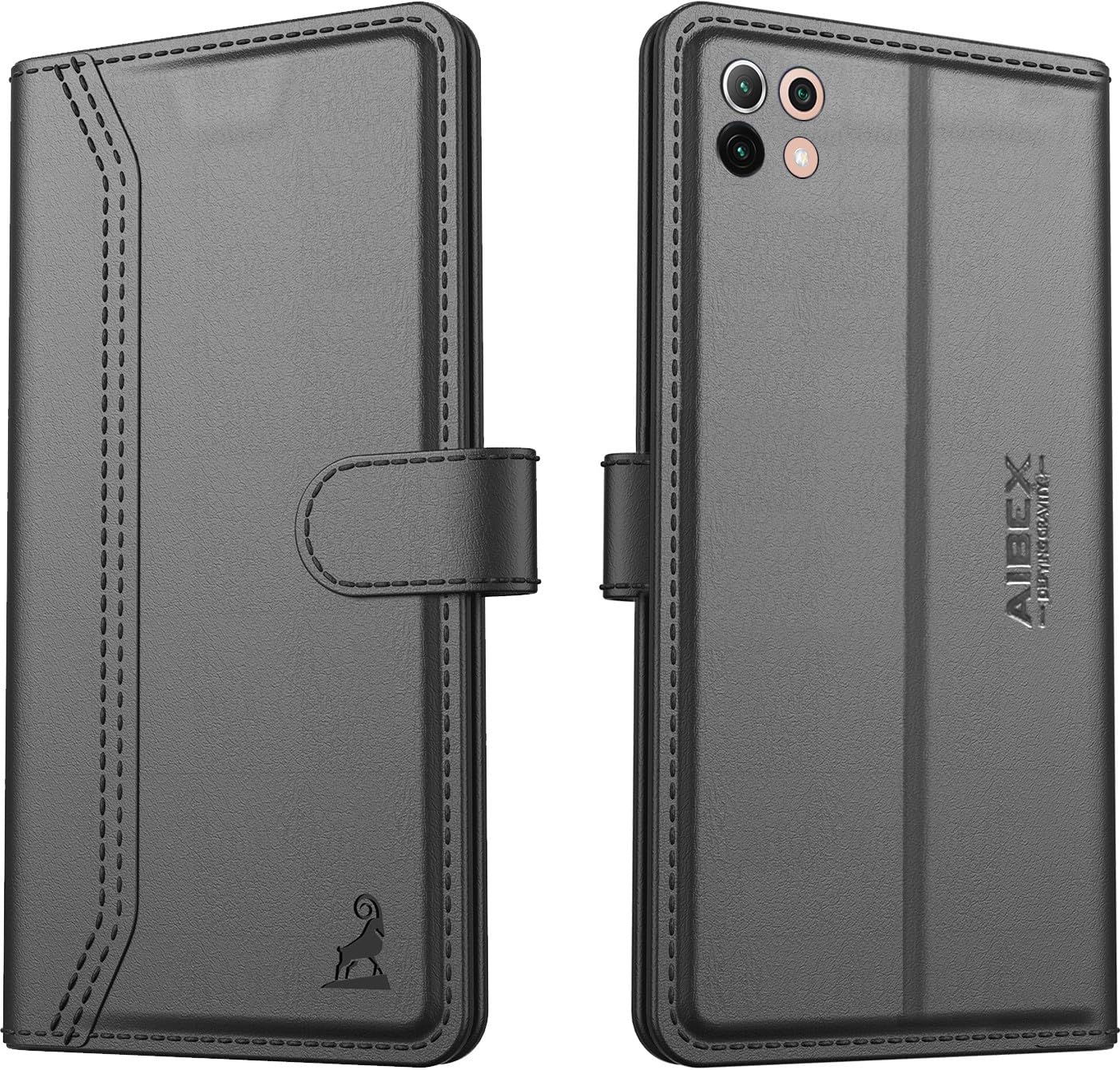 AIBEX ® Xiaomi Redmi 11 Lite NE 5G / Xiaomi Redmi 11 Lite 5G Flip Cover Leather Finish | Inside TPU with Card Pockets | Wallet Stand | Complete Protection Flip Case Black (B09FM1PM6Q) Amazon Price History, Amazon Price Tracker