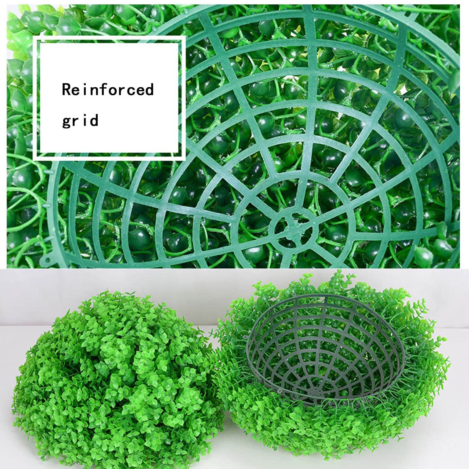 V3VOGUE Bolas De Boj Artificial - Plantas Artificiales,Artesanía Ligera,Aspecto Realista,Bolas Artificiales De Boj,para Casas Particulares, Escuelas, Comunidades Bola Artificial 1 Pieza