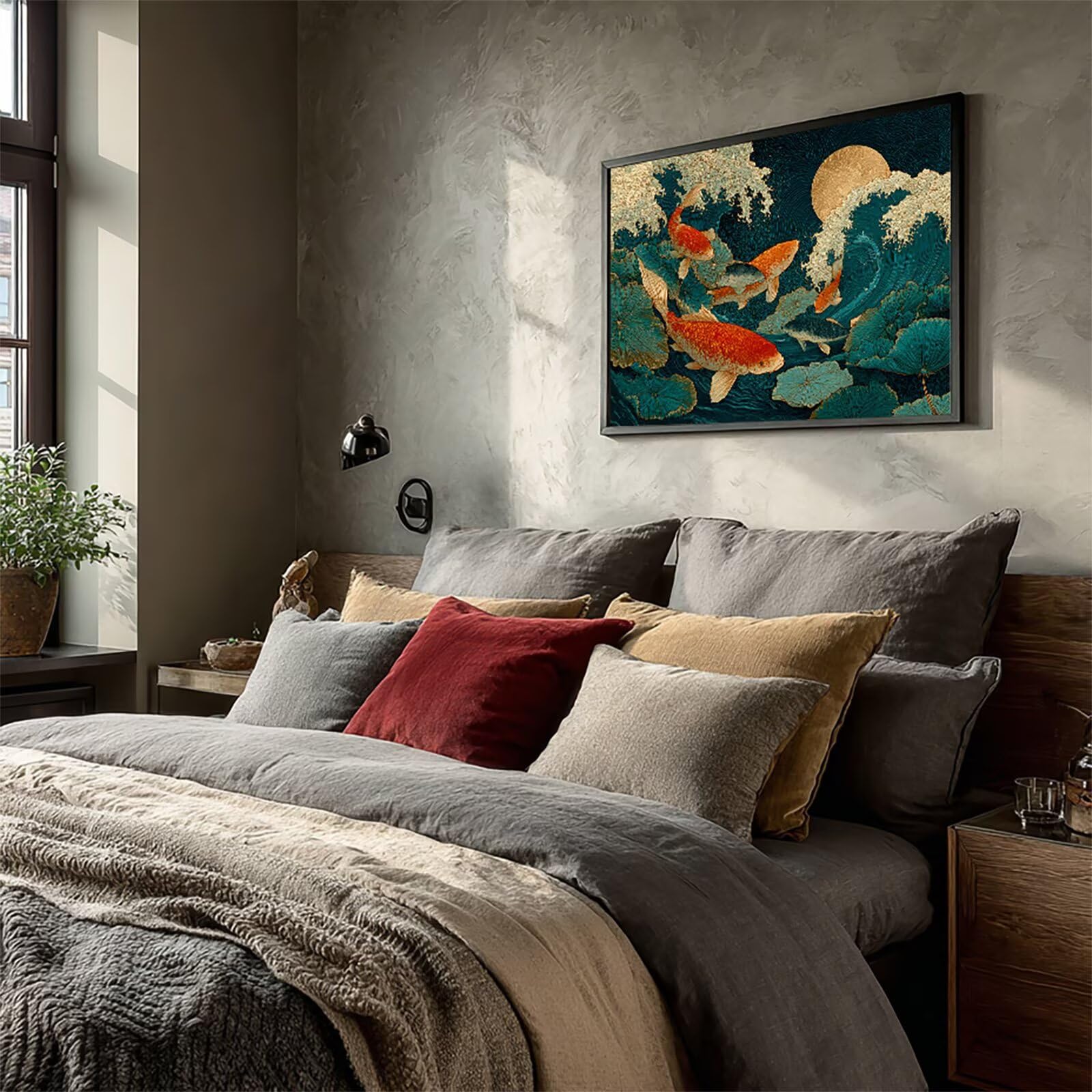Wellen Diamond Painting, ryba 5D, obraz diamentowy dla dorosłych, zestaw do samodzielnego malowania, zestaw do majsterkowania, dla dorosłych, sztuka diamentowa, haft, dekoracja na lato, prezent