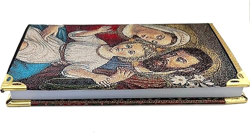 Miniatura 3 de Bloc de notas de icono de la Santa Familia con iconos de oración, para entradas diarias de gratitud de 5 1/2 pulgadas, regalo de Navidad religioso