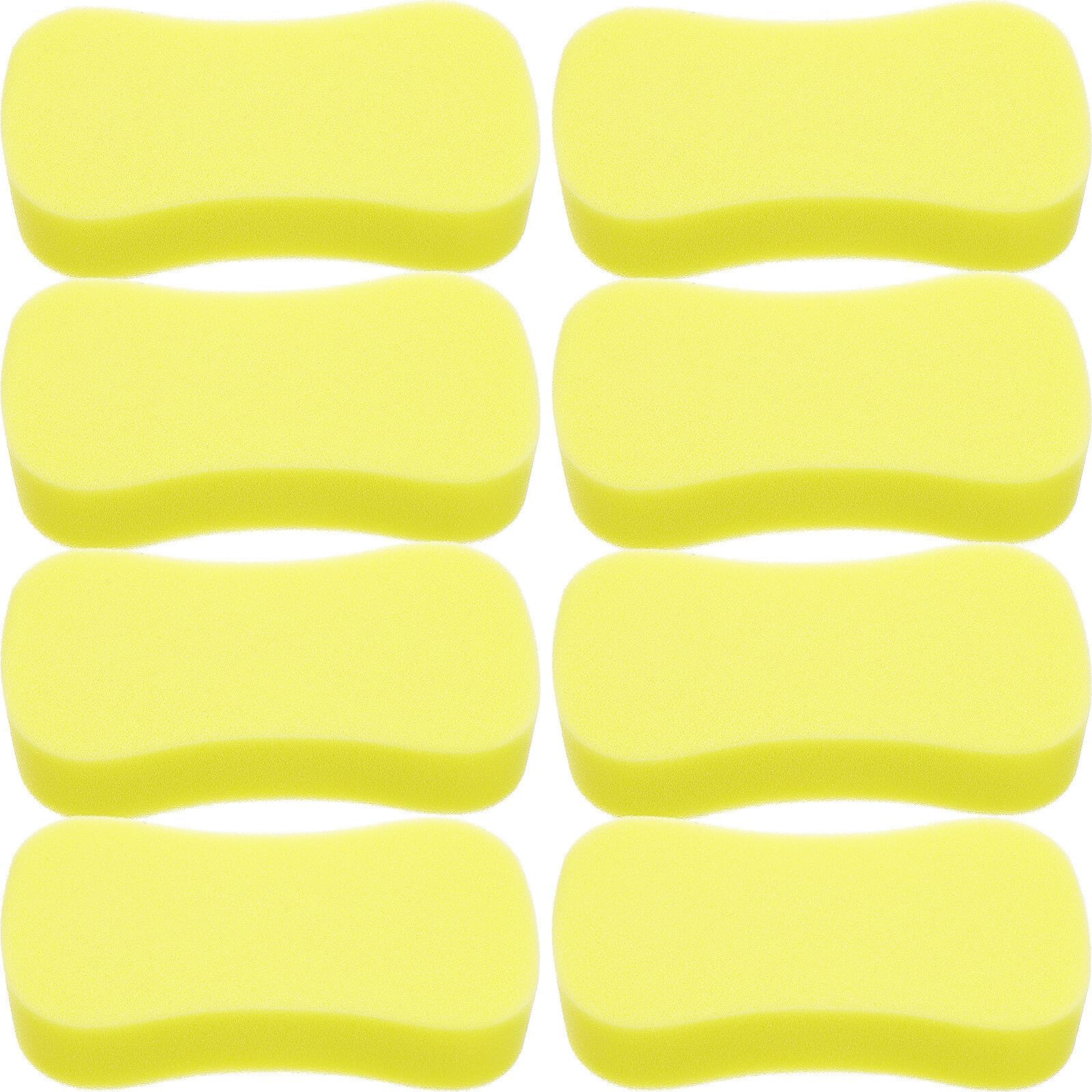 10 Pcs High-density Multi-functional Car Washing Sponges Set Sturdy Scrubber Sponges for Vehicle and Home Cleaning Extra Absorbent Car Care for Exterior Wash