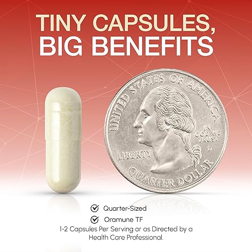 Miniatura 6 de TF Suplemento de apoyo inmunológico con factor de transferencia y calostro puro, cápsulas de calostro bovino para un cuerpo resistente, suplemento