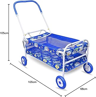 AVANI METROBUZZ Baby Folding Cradle Swings Jhula Palna Comfortable Sleep with Mosquito Net for 0-13 Months Infant & Toddlers Newborn Babies