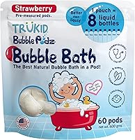 Vista 34 de TruKid Bubble Podz - Baño de burbujas para niños, niños pequeños y bebés, bomba de baño suave y refrescante sin lágrimas para piel sensible