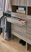 Vista 2 de ClosetMaid SuiteSymphony - Cajón de madera, accesorio para complementar, estilo moderno, para almacenamiento, ropa de armario, tamaño de 5 pulgadas