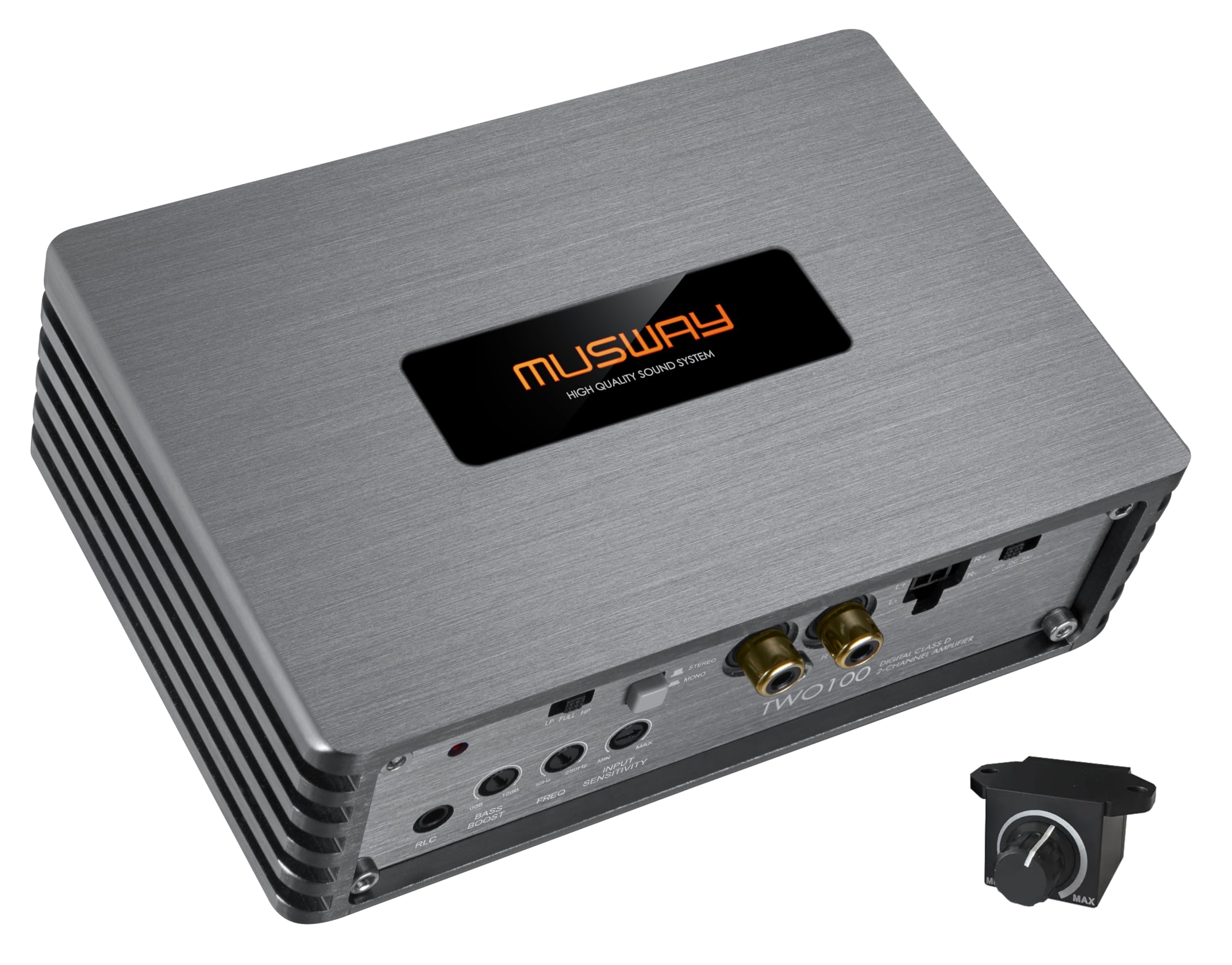 MUSWAY TWO100-2-KANAL SCS CLASS D VERSTÄRKER aus der MX-Serie mit 400W RMS