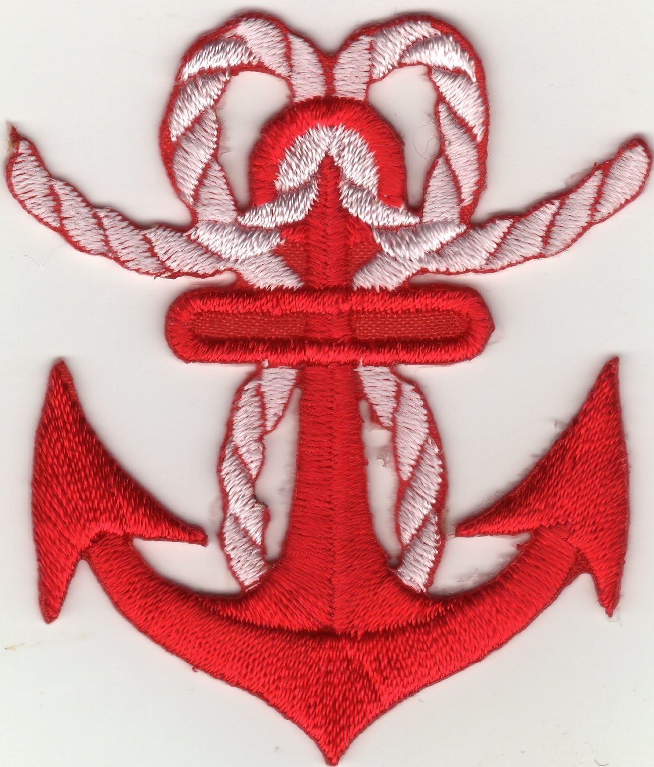 JAB Seller Sew-On Badge / Iron-On Patch Anchor Nautical Ship Sailing Marine