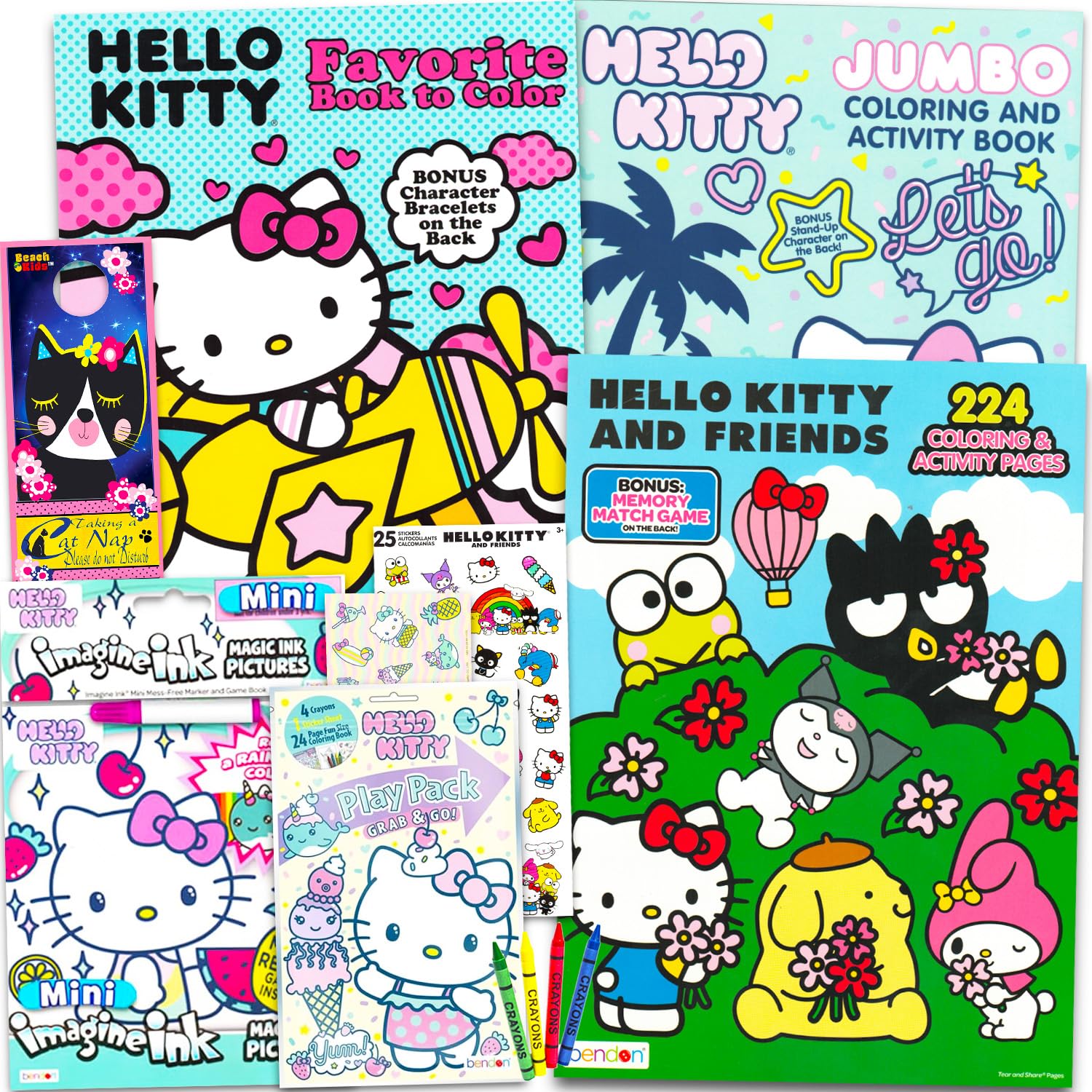 Amazon.com: SANRIO Hello Kitty Ultimate Coloring and Activity Book