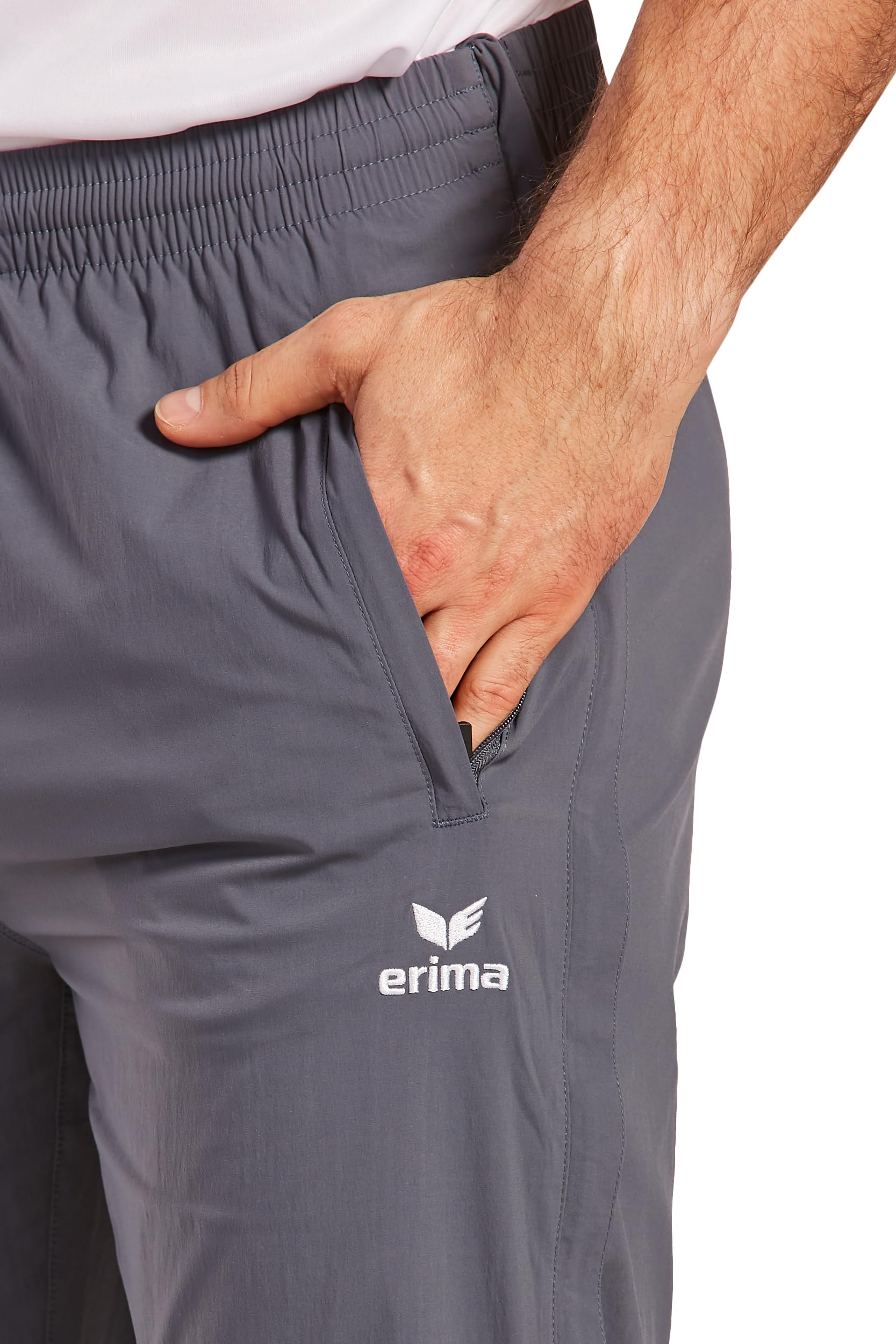Erima Herren Hose mit durchgehendem RV