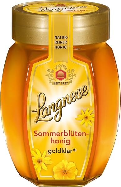 Langnese Sommerblütenhonig goldklar, 500g