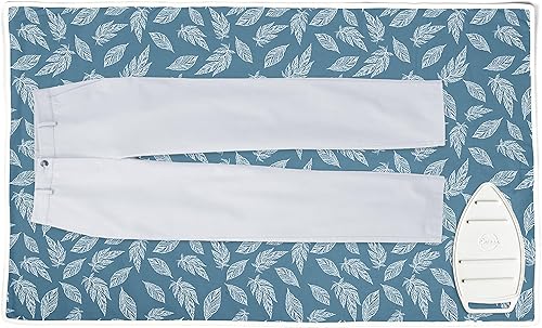 Miniatura 29 de Encasa XO - Alfombra/Almohadilla de Planchar (Grande 48"x28") con Acolchado de 3mm y Reposaplancha de Silicona para Prensado al Vapor sobre Mesa