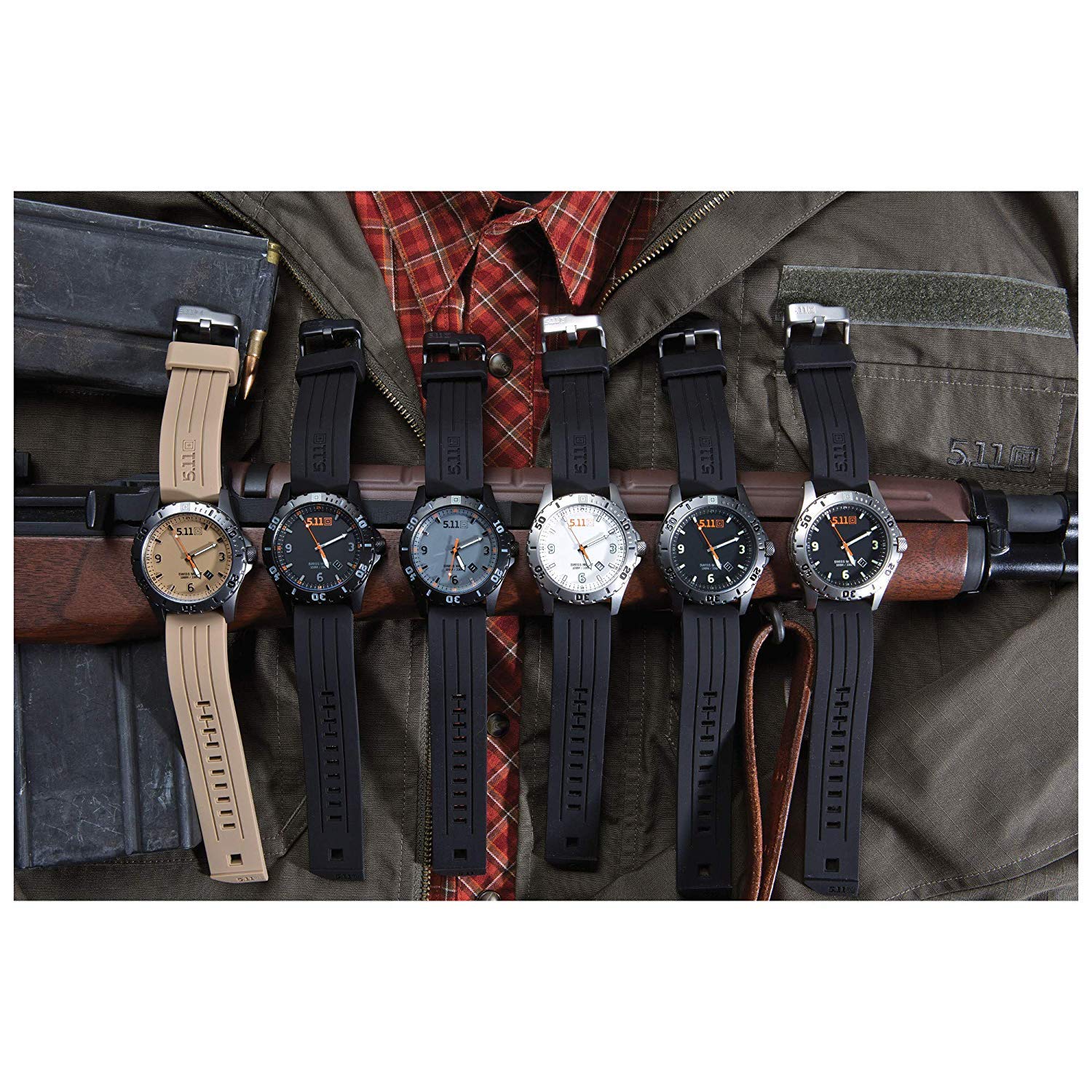 5.11 Tactical Military Sentinel Watch, Water and Scratch Resistant