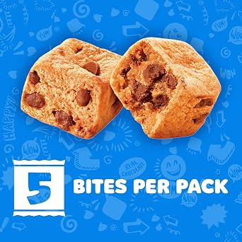 CHIPS AHOY! Baked Bites, Blondie, 5 - 1.5 oz Snack Packs (5 Bites per Pack)