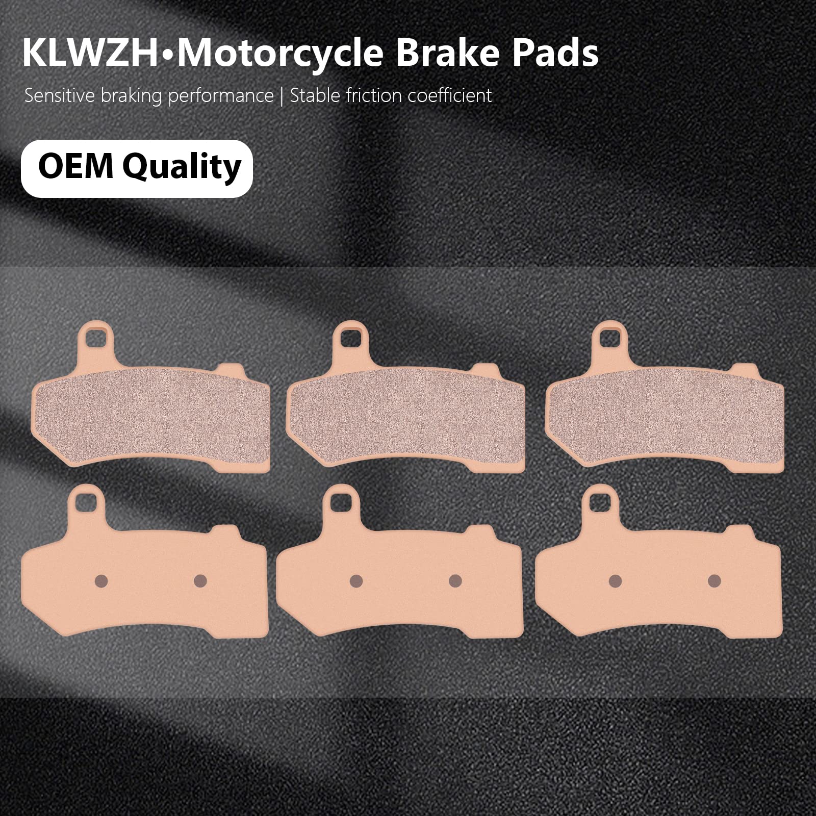 Sintered Brake Pads Front For Harley-Davidson Street Glide FLHX 2008 2009 2012