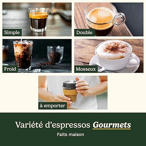 Cuisinart Espresso | Grind, Cup, Infuse | Espresso, Americano, Cold Brew | Milk Frother | 16 Settings | 20 Bar | 2.2L Tank | Travel Mug | From Seed to Cup - 3