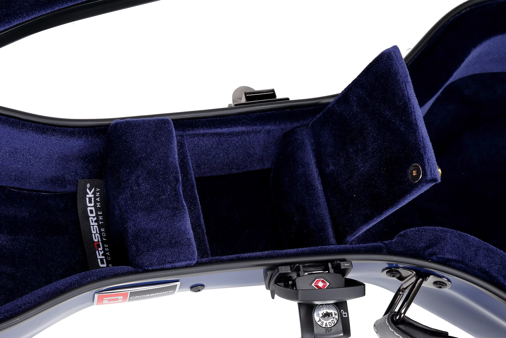 Crossrock Custodia per ukulele in fibra di vetro serie CRF2020