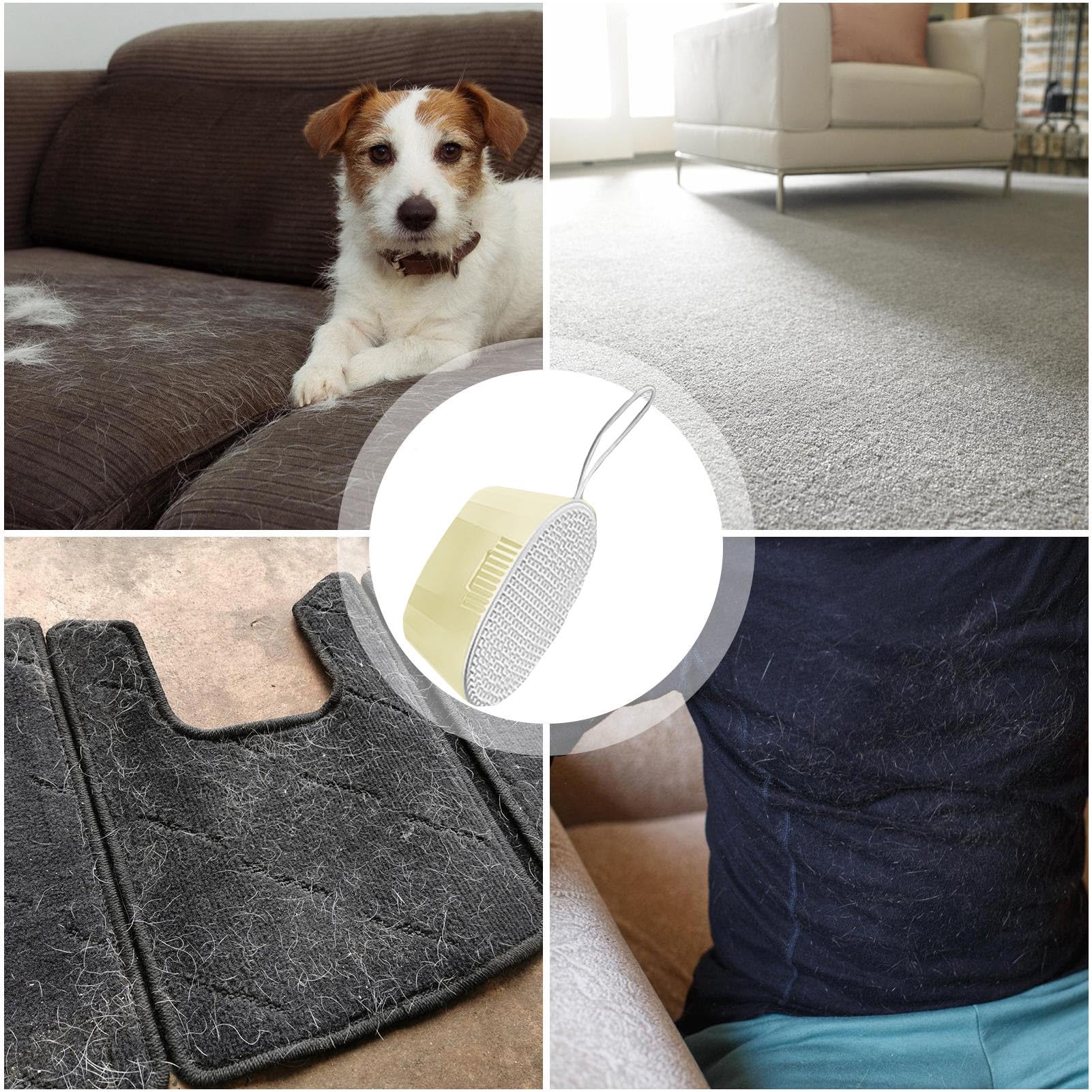 Fusselroller Für Tierhaare Haushaltsreinigungswerkzeug, Fellentferner, | Tragbarer Tierhaarentferner Haushaltsreiniger, Sofas, Bett, Autoinnenraum, Teppiche,