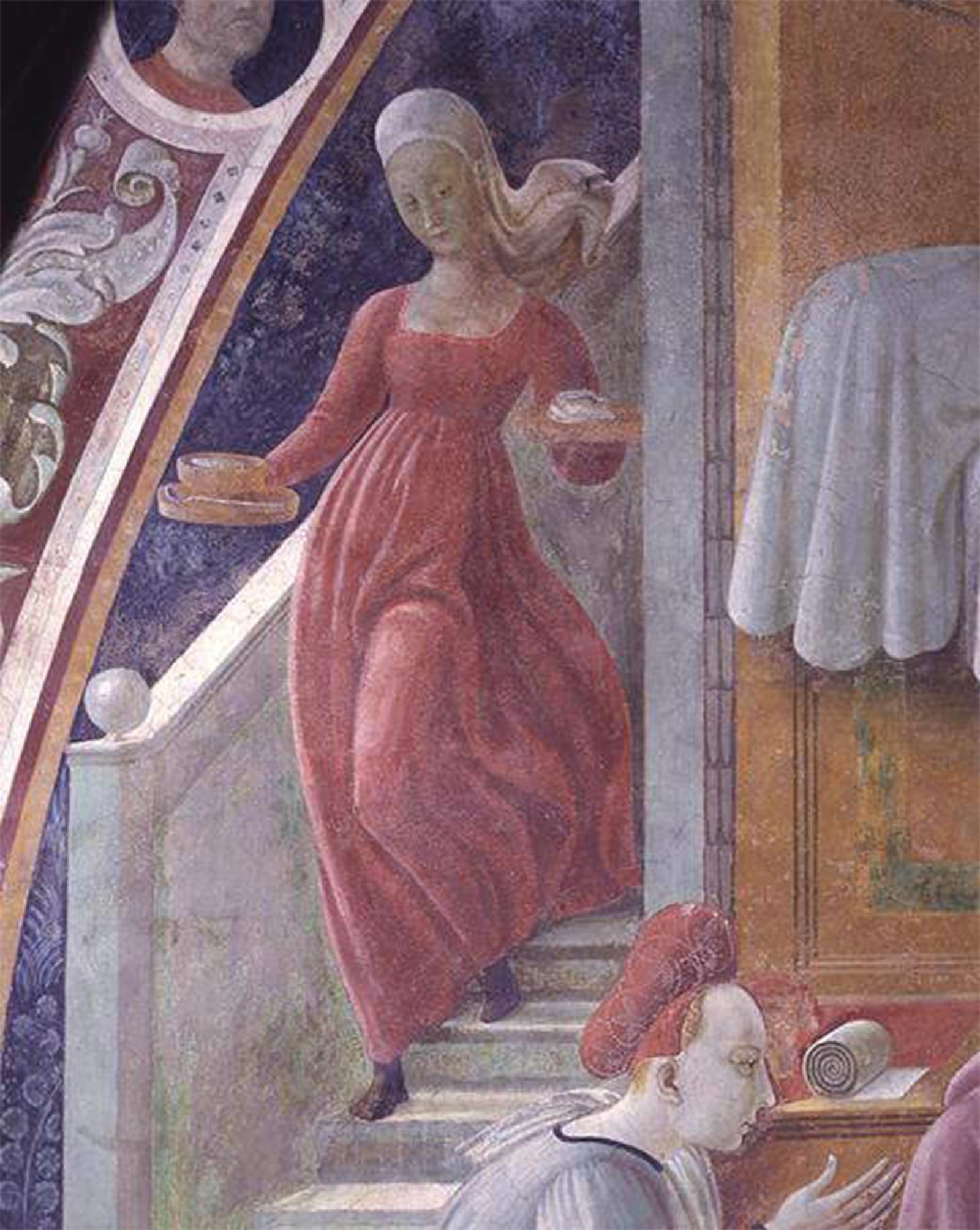SERENDIPITP Aesthetic Poster Photo Wall Print Retro Picture Birth of the Virgin From the Chapel of the Assumption by Paolo Uccello Modern Wall Artwork for Home Decor 60x90cm