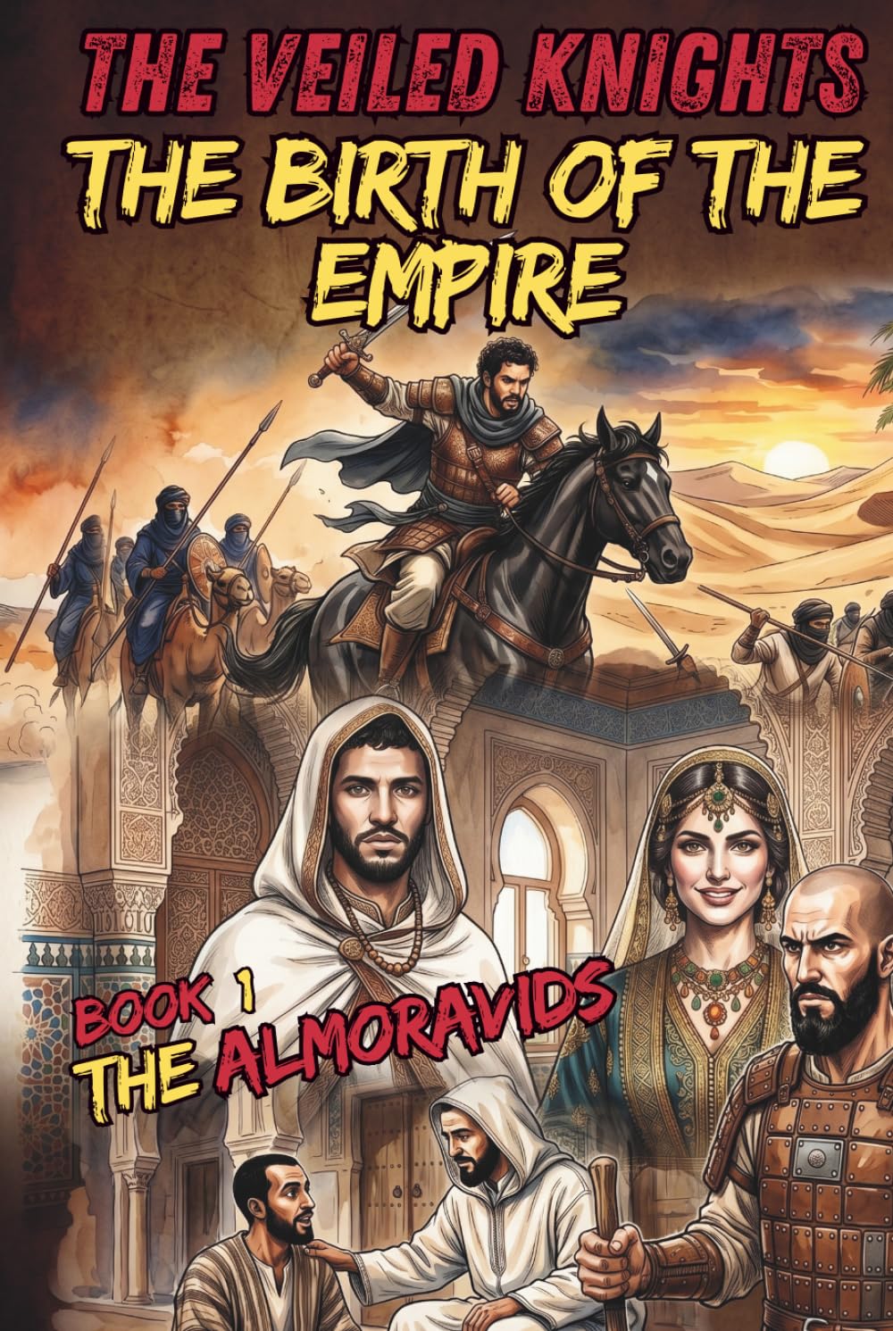 The Veiled Knights | The Birth of the Empire: The Almoravids Series - Book 1 | Moroccan History Collection (The Almoravids Series | Moroccan History Collection for Young Readers)