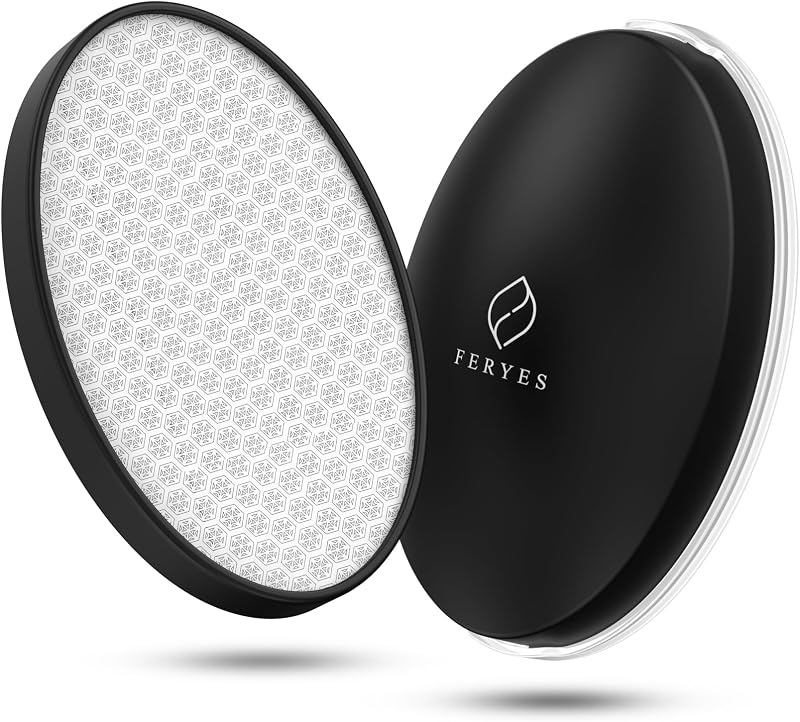FERYES Nano Crystal Hair Remover with Upgraded Grinding Surface -Reusable Crystal Hair Eraser- Portable - Compact Epilator for Legs Back Arms